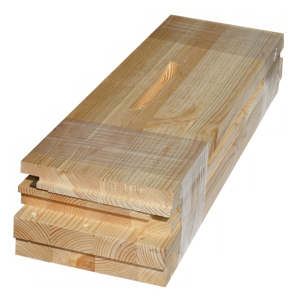 Hausse Dadant Blatt - 12 cadres - 159 - avec rails - en kit